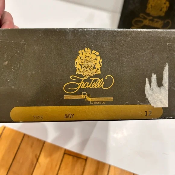 Vintage gently used Fratelli men’s shoes genuine lizard size 12. - Picture 8 of 8